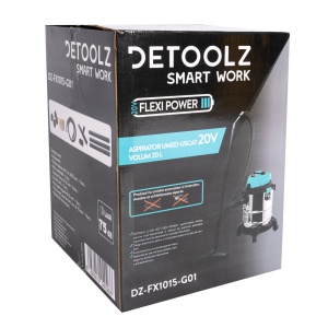 20V wet and dry vacuum cleaner, 20L capacity - Img 6