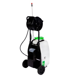 Battery-powered sprayer Little Farmer, capacity 40l, with wheels - Img 11