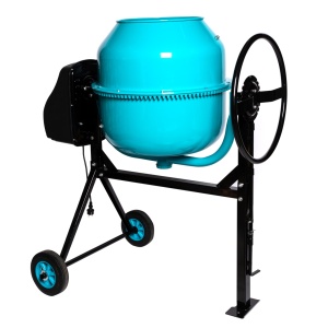 Betoniera Detoolz 160L, 1000W, cu roti si coroana de fonta - Img 8