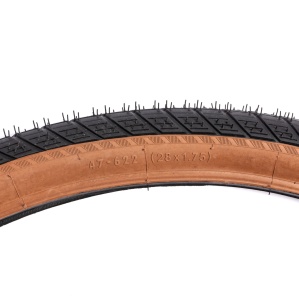 Bicycle tyre 28x1.75", ETRTO 47-622, model FEARLESS, black, Street profile - Img 3