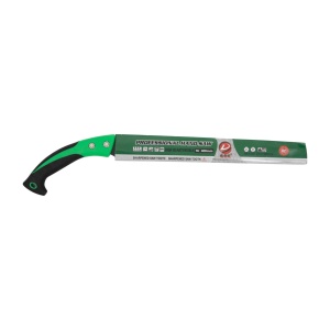 Black straight saw with green handle - Img 2