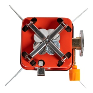 Camping stove Micul Fermier, heating capacity 2.8 kW, piezo-electric ignition, compatible with gas spray, 95*95mm - Img 9