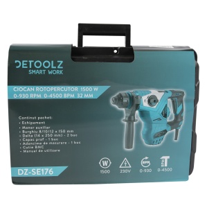 Ciocan rotopercutor 1500W 930rpm 4500bpm 32mm - Img 12