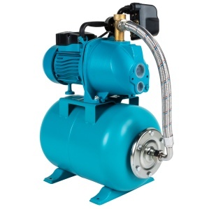 Detoolz 0.9 kW pressure booster, maximum flow rate 2280 l/h, maximum delivery head 40 m, cast iron pump body, 24-litre tank, ejector - Img 4