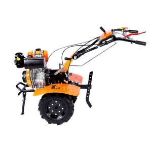 DETOOLZ 7CP 280cc rotary tiller, diesel, 4-stroke, 3-speed, manual start, with wheels - Img 5