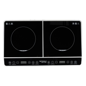 Detoolz double ceramic hob, induction, 3000W 8NT - Img 2