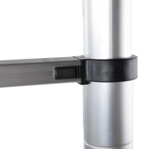 Detoolz double telescopic ladder, maximum height 4.4m, 14 steps, maximum weight 150 kg - Img 4