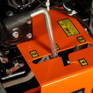 Detoolz Ride-On Motor Cultivator, 17 hp, 530 cc engine capacity, 4-stroke engine, 4x4, 4 speeds, 2 gearboxes, electric start - Img 5