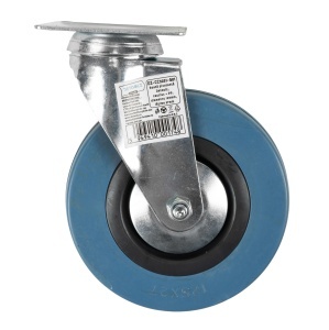Detoolz swivel castor, rubber + PP, 125 x 27 mm, G01 - Img 2