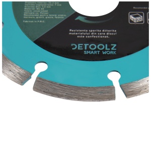 Disc diamantat segmentat 125x22.2x7mm - Img 3
