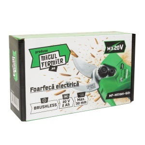 Foarfeca electrica Micul Fermier 20V, 2 Ah, capacitate maxima de taiere 30mm, Brushless - Img 8