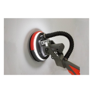 Foldable wall sander with LED vacuum cleaner 750W Ø225mm - Img 5