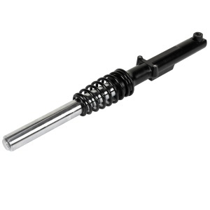 Front right shock absorber assembly for electric tricycle, Micul Fermier