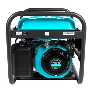 Generator Detoolz 2.5kW 2 sockets 230V petrol, 4T, manual start 15L without wheels G01 G01 - Img 9