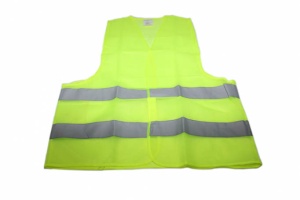 Green reflective vest