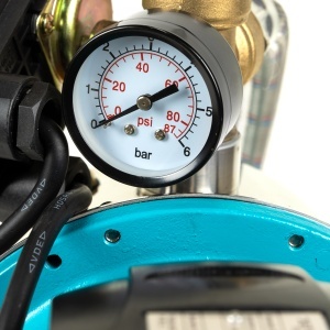 Hidrofor Detoolz 0.9 kW, debit maxim 3300l/h, inaltime maxima pompare 45m, corp pompa inox, butelie 50L - Img 9