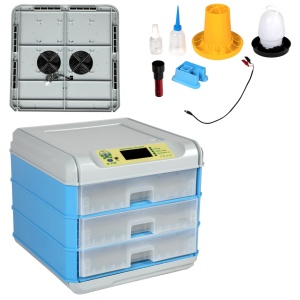 Incubator electric Micul Fermier capacitate 192 oua, 3 etaje - Img 2