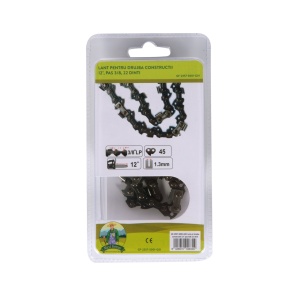 Lant drujba Micul Padurar, lungime 12'', pas 3/8'', grosime 1.3mm, 44 pinteni, 22 dinti, semi-chisel - Img 1