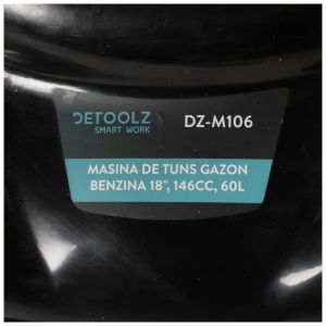 Lawnmower Detoolz, 3.5 HP, 146CC, cutting width 46cm, collector 60L, automatic drive - Img 14