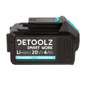 Li-ion battery, Detoolz, 20V, 4Ah - Img 2