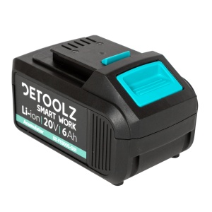 Li-ion battery, Detoolz, 20V, 6Ah - Img 6