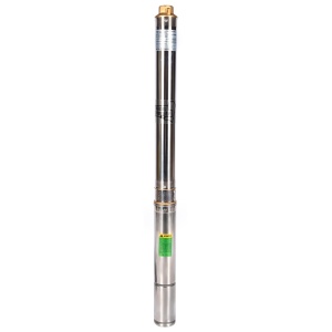 Micul Fermier submersible pump, 3" diameter, 0.75 kW, maximum flow rate 3600 l/h, maximum head 80 m, 17 impellers