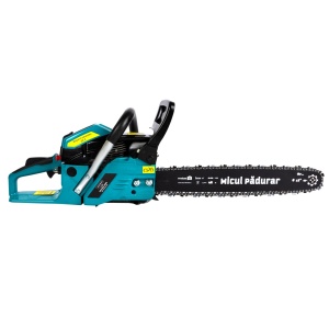 Micul Padurar 5800 chainsaw, 58cc engine capacity, 3.7 hp, 1 x 18" chain + 1 guide bar, recoil starter, quick start - Img 4