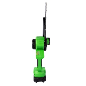 Mini drujba pe acumulator, Micul Fermier, 20V, cu doua lame 6'' si 8'', doua lanturi - Img 4