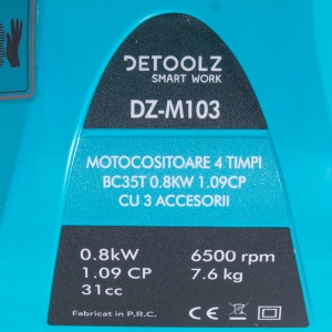 Motocositoare 4 timpi BC35T 0.8KW 1.09CP cu 3 accesorii - Img 9