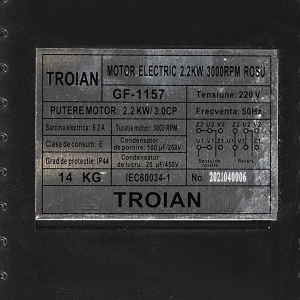 Motor electric Micul Fermier 2.2KW, 3000 rpm, carcasa fonta - Img 4