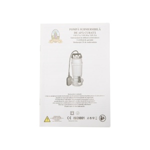 Pompa evacuare Micul Fermier, 0.75 kW, debit maxim 3900 l/h, inaltime maxima de pompare 32m, corp pompa fonta, cu plutitor - Img 2