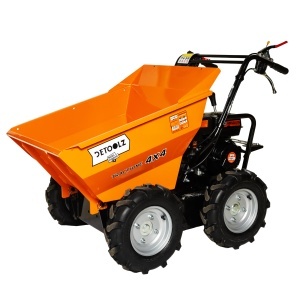 Roaba motorizata Detoolz, 7.5 CP, 212 cc, benzina 4T, capacitate cuva 300 Kg, 4 viteze - Img 4