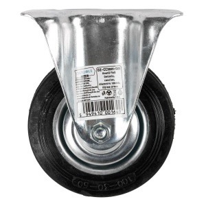 Roata fixa Detoolz, cauciuc 100x27mm, G01 - Img 2