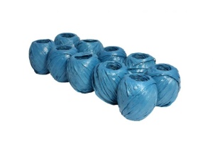 Set of 10 100gr raff raff raffia ties