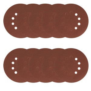 Set of 10 abrasive paper P150 10 sheets 215mm - Img 2