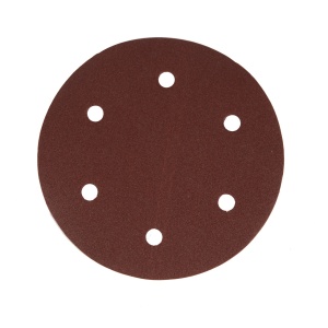 Set of 10 abrasive paper P150 6ga 6 sheets 215mm