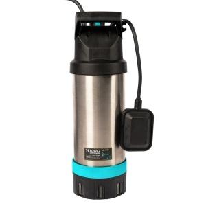 Stainless steel submersible pump with float 1000W 6300L/H