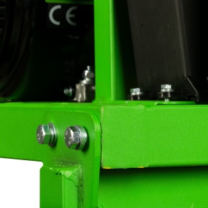 Tocator crengi Micul Fermier, motor benzina 18CP, diametru maxim de taiere Ø120mm, cu carlig de remorcare, pentru brichete - Img 19
