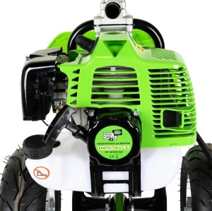 Wheeled brush cutter, Micul Fermier, 2.5 HP, 52 cc B2T PR, 3 accessories - Img 6