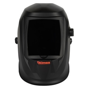 Almaz automatic welding helmet, 93x43mm viewing window, 2 sensors, welding, grinding - Img 2