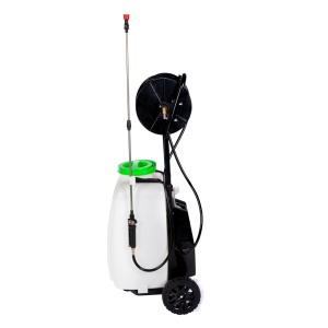Battery-powered sprayer Little Farmer, capacity 40l, with wheels - Img 2