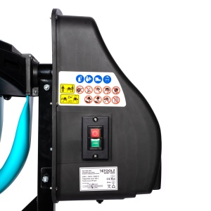 Betoniera Detoolz, capacitate 160 litri, putere 1000W, coroana fonta, cu roti - Img 14