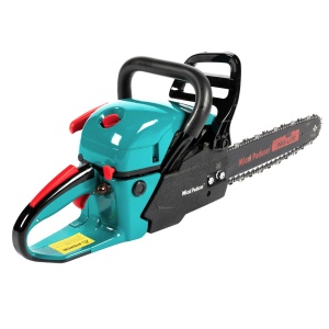 Cha chainsaw MP5200, 52cc displacement, 2.9 HP, 2 blades 16" + 2 chains, metal starter, quick start - Img 14