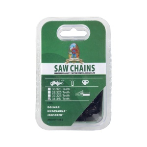 Chainsaw chain Little Forester, length 18'', pitch 3/8'', thickness 1.5mm, 68 spurs, 34 teeth, full chisel - Img 3