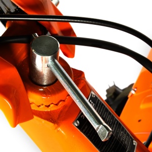 Detoolz 11CP 418cc rotary tiller, diesel, 4-stroke, 3-speed, electric start, with wheels - Img 9