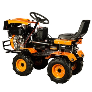 Detoolz Ride-On Motor Cultivator, 17 hp, 530 cc engine capacity, 4-stroke engine, 4x4, 4 speeds, 2 gearboxes, electric start - Img 25