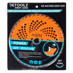 Disc motocositoare 40T Vidia, 230 x 25.4 x 2 mm, Power - Img 3