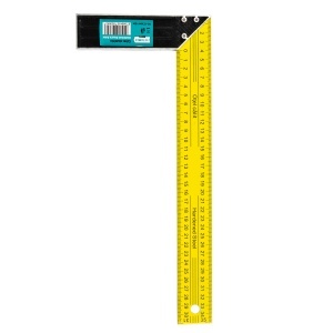 DZ 90° aluminium set square, 350 mm