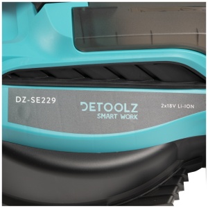 Lawnmower Detoolz, two 18V ports, cutting width 38cm, collector 36L - Img 12