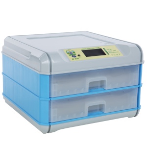 Little Farmer electric incubator, capacity 128 eggs, 2 floors, 220V/12V power supply